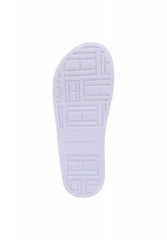 Tommy Hilfiger METALLIC Pool slides weiss METALLIC Шлепанцы для бассейна белый