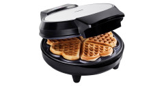 Bestron Bestron Herzwaffeleisen AWM700S schwarz/edelstahl, 700 Watt  schwarz/edelstahl Вафельница Bestron Heart AWM700S черная/нержавеющая сталь, 700 Вт