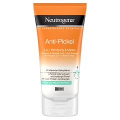 Neutrogena Anti-Pickel 2in1 Reinigung &amp; Maske  Очищение и маска против прыщей 2 в 1