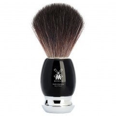 Muhle VIVO Rasierpinsel reines Dachshaar Black Fibre  Кисточка для бритья VIVO из чистого черного волокна шерсти барсука