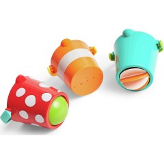 HAPE Badespielzeug Buntes Eimer-Set Набор красочных ведерок для игрушек для ванной