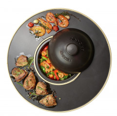 R\u00f6mertopf R\u00f6mertopf BBQ-Planet  schwarz Планета барбекю R&amp;amp;u00f6mertopf