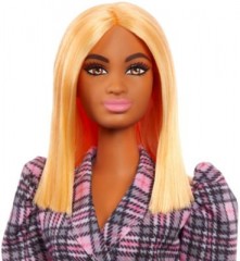 Mattel Barbie Fashionistas Puppe im Puff-Armel Blazer Kleid Кукла Barbie Fashionistas в блейзерном платье с пышными рукавами