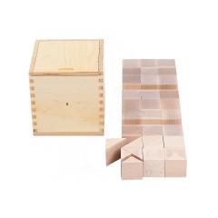 SINASPIELZEUG Holzspielzeug Frobelgaben 5 fur Kinderkrippe Деревянная игрушка Frobelgabe 5 для детской