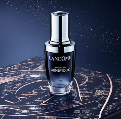 LANCOME ADVANCED GENIFIQUE SERUM HAUTPFLEGESET Подарочный набор &quot;Антивозрастной&quot; для ухода за кожей, ограниченный выпуск 2024 года: ADVANCED GENIFIQUE сыворотка 30мл и крем для глаз 5мл, пептидный крем 15мл