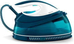 Philips Philips Dampfbugelstation OptimalTemp, Bugelstation Dampf Bugelstationen mit Dampfstation, 1500,00 ml Wassertank, 1,5L Tank abnehmbar, Dampf, Dampfbugeleisen,Dampfbugelstation  Паровая гладильная станция Philips OptimalTemp, гладильная станция пар
