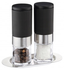 Cilio Cilio Pfeffer-\/Salzmuchle CAPRI schwarz/ silber Смесь перца и соли Cilio CAPRI
