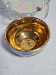 Кофейная пара винтажная Im Stil Bavaria "Руины замка Альтенар", фарфор, Германия, 1970-80гг.