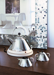 Alessi Alessi Wasserkocher MG32 W, weiss  Чайник Alessi MG32 W, белый