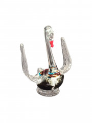 Статуэтка винтажная Murano Glas &quot;Белый лебедь&quot;, выдувное стекло, 13.5 см, Италия, 1960-70гг.