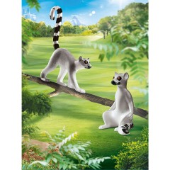 PLAYMOBIL PLAYMOBIL 70355 2 Kattas PLAYMOBIL 70355 2 кошачьих лемура