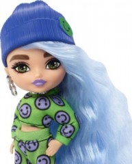 Mattel Barbie Extra Mini Puppe (Icy Blue Hair) Экстра мини-кукла Барби (Ледяно-голубые волосы)