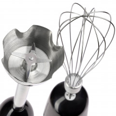 KeMar Kitchenware KeMar Kitchenware Stabmixer KSM-1000ES, 1000 W, Aufbewahrungstander enthalten, Titanbeschichtete Purierstabklinge  Ручной блендер KeMar Kitchenware KSM-1000ES, 1000 Вт, подставка для хранения в комплекте, очищающий стержень с титановым п