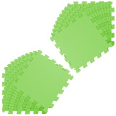 LittleTom Puzzlematte Uni Hellgrun 20 Teile Коврик-пазл Uni салатовый 20 штук