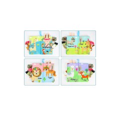 Vetaka Babybuch mit Tierschwanz fur Kinder Детская книга с хвостом животного для детей