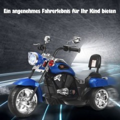 COSTWAY Motorrad Dreiradriges Design ab 3 Jahren Мотоциклетный трехколесный дизайн для детей от 3 лет.