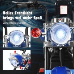 COSTWAY Motorrad Dreiradriges Design ab 3 Jahren Мотоциклетный трехколесный дизайн для детей от 3 лет.