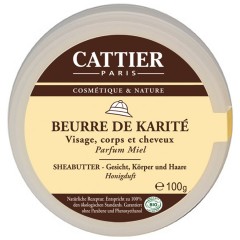 Cattier Sheabutter mit Honigduft  Масло ши с ароматом меда