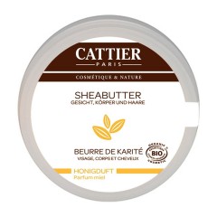 Cattier Sheabutter mit Honigduft  Масло ши с ароматом меда