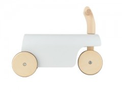bieco Rutschauto Holz Rutscher mit Gummibereifung Rutschfahrzeug Ride on Car bis 32 kg Rutschautos Деревянная горка-толкатель с резиновыми шинами ездить на машине ездить на машине до 32 кг толкать машины