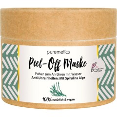 puremetics Anti-Unreinheiten: Mit Spirulina Alge Peel-Off Gesichtsmasken  Против пятен: с отшелушивающими масками для лица из водорослей спирулины.