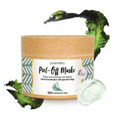 puremetics Anti-Unreinheiten: Mit Spirulina Alge Peel-Off Gesichtsmasken  Против пятен: с отшелушивающими масками для лица из водорослей спирулины.