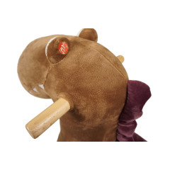 KNORR Toys Schaukeltier Henry dino brown Животное-качалка Генри Дино Браун