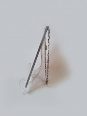 Applika Glasmanufaktur / Gutezeichen Витражная картина на цепочке, 18,5см x 15см, Германия, 1960-70гг.