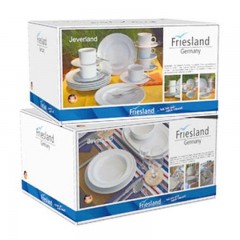 Friesland Friesland Jeverland Weiss Kombi-Service 42 tlg. Комбинированный сервиз Friesland Jeverland Weiss 42 шт.