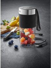 WMF WMF Smoothie-Maker KUCHENminis Mix on the go, 50 W, akkubetrieben  Устройство для приготовления смузи WMF CAKE minis mix на ходу, 50 Вт, на батарейках