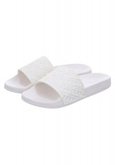Tommy Hilfiger MONOGRAM  Pool slides feather white МОНОГРАММА Шлепанцы для бассейна перо белое