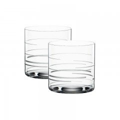 Spiegelau Spiegelau Signature Drinks Softdrinkbecher Lines Set 2-tlg. h: 80 mm / 330 ml Набор стаканов для безалкогольных напитков Spiegelau Signature Drinks Lines, 2 шт. высота: 80 мм / 330 мл