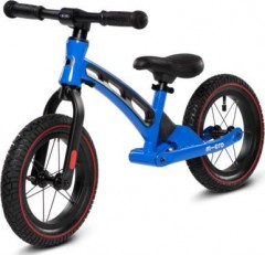 micro balance bike deluxe blue беговел роскошный синий