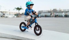 micro balance bike deluxe blue беговел роскошный синий