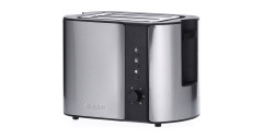 Severin Severin Automatik-Toaster AT 2589 edelstahl/schwarz, 800 Watt, fur 2 Scheiben Toast  edelstahl/schwarz Автоматический тостер Severin AT 2589 нержавеющая сталь/черный, 800 Вт, на 2 ломтика тостов