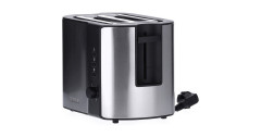 Severin Severin Automatik-Toaster AT 2589 edelstahl/schwarz, 800 Watt, fur 2 Scheiben Toast  edelstahl/schwarz Автоматический тостер Severin AT 2589 нержавеющая сталь/черный, 800 Вт, на 2 ломтика тостов