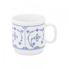 Kahla Kahla Blau Saks - Indisch Blau - Stohblumenmuster Kaffeebecher 0,30 L Kahla Blau Saks - Indian Blue - Кружка для кофе с узором из соломенных цветов, 0,30 л
