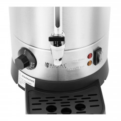 Royal Catering Royal Catering Heisswasserspender Wasserkocher Edelstahl Heisswasserbereiter Heissgetrankespender 1500W 9, 9 l, 1500 W  Диспенсер для горячей воды Royal Catering, чайник из нержавеющей стали, чайник для горячей воды, диспенсер для горячих н