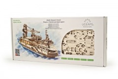 UGEARS Modellbausatz FORSCHUNGSSCHIFF Комплект моделей ИССЛЕДОВАТЕЛЬСКИЙ КОРАБЛЬ