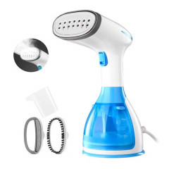 zggzerg zggzerg Dampfburste Dampfglatter Steamer, Reisebugeleisen Dampfbugeleisen tragbarer, 1500 W Blau zggzerg Паровая щетка Паровой гладкий отпариватель Дорожный утюг Паровой утюг Портативный 1500 Вт