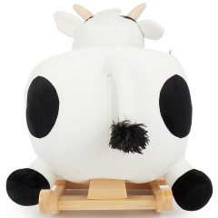 bieco Schaukelpferd Plusch Kuh Heidi Schaukeltier 70cm Baby Wippe Holz Spielzeug ab 9M Schaukeltiere Лошадка-качалка Плюшевая корова Хайди Животное-качалка 70 см Baby Rocker Деревянная игрушка от 9M Rocking Animals