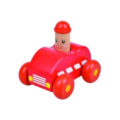 Lelin Holzspielzeug 2 Fahrzeuge mit Soundeffekt Деревянная игрушка 2 машины со звуковым эффектом