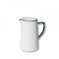 Gmundner Keramik Gmundner Keramik Gruner Rand Wasserkrug 0,7 L / h: 16 cm Кувшин для воды с зеленым ободком Gmundner Ceramics 0,7 л / высота: 16 см