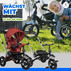 Miweba Kinderwagen Buggy Dreirad KSF12 Schieber Трехколесная коляска KSF12 Slider
