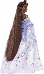 Mattel Barbie Extra Fancy Puppe im lila Kleid mit Teddymuster Кукла Barbie Extra Fancy в фиолетовом платье с плюшевым принтом
