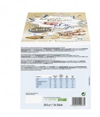 Ferrero Kinder &amp; Co. White Adventskalender 2025 3stk Адвент-календарь Белый, 24 сладких сюрприза, 3 штуки х 263 грамма