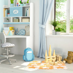 relaxdays 27 x Puzzlematte Sterne orange-beige 27 ковриков-пазлов звезды оранжево-бежевые