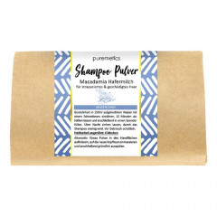 puremetics Shampoo Pulver Macadamia Hafermilch 50g  Порошок шампуня Молоко овса макадамии 50г