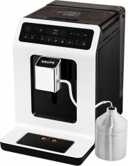 Krups Krups Kaffeevollautomat EA8911 Evidence, inkl. Milchbehalter, intuitiver OLED-Display, intuitiver OLED-Display + Emsa Travel Mug Compact (schwarz) 0,3 l  Полностью автоматическая кофемашина Krups EA8911 Evidence, включая контейнер для молока, интуит