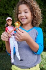 Mattel Barbie Berufe Sport Softball Baseball Puppe Барби профессии спорт софтбол бейсбол кукла